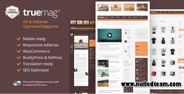 Download Truemag v114 AD AdSense Optimized Magazine