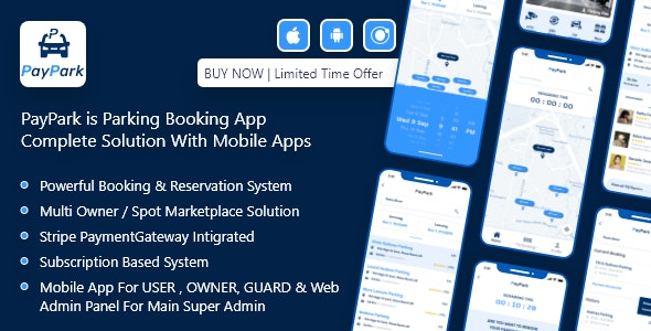 Paypark Booking Marketplace System Complate Solution With Adminpanel And Apps for owner and user.jpg