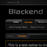 Blackend - PixelExit