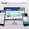 Social Responsive Theme for OpenCart