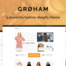 Groham - Fashion eCommerce Shopify Theme