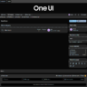 One UI Dark