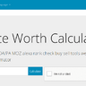 Website Worth Calculator