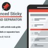 [OzzModz] Advanced Sticky Thread Separator