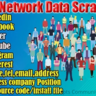 Social Network Data Scraper Pro