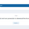Block From Downloading My Files